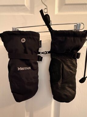 GORE-TEX Marmot Black Randonnee Insulated Mittens